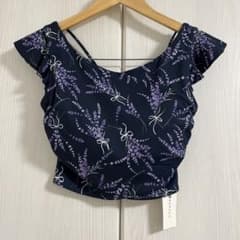 新品 SUKALA スプリングフラワー グレースカシュクールトップス M