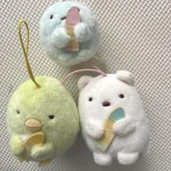 Sumikko Gurashi Plush Mascot 3-Piece Set
