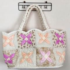 ハンドメイド パッチワーク トートバッグのサムネイル