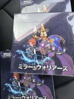 ヴァイスシュヴァルツ Disney ミラー・ウォリアーズ 初版未開封3箱