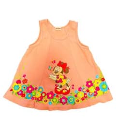 ミニーちゃん ワンピース 100cm ディズニー 花柄 可愛いのサムネイル