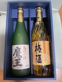 魔王 梅酒 720ml 焼酎セット - メルカリ