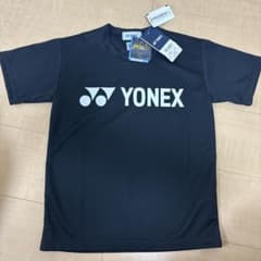 YONEX ジュニアドライTシャツ 16501J ブラック J130 130cmのサムネイル