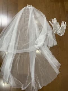 結婚式　ベール　グローブのサムネイル