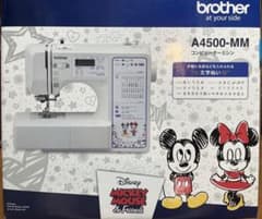 ブラザー ミシン brother 文字縫い (ミッキー&ミニー) A4500MM - メルカリ