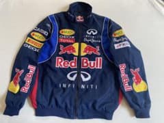 未使用 RedBull/レッドブル 刺繍 レーシングジャケット ジャケット XL