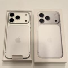 iPhone17pro 256gb 실버 본체 SIM 프리