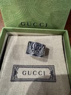 GUCCI 「インターロッキングG アラベスク リング」サイズ16箱布付のサムネイル