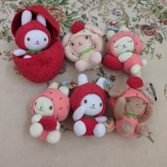 うさずきんいちごプチぬいぐるみ全6体セット非売品 うさずきんいちごプチぬいぐるみ全6体セット非売品 - メルカリ