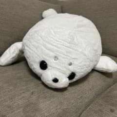 アザラシ ぬいぐるみ ホワイト アザラシ ぬいぐるみ ホワイト - メルカリ