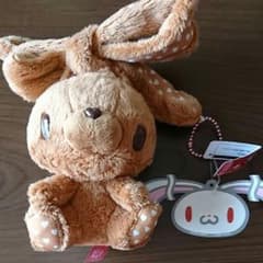 汎用うさぎ ぬいぐるみ キーホルダーのサムネイル