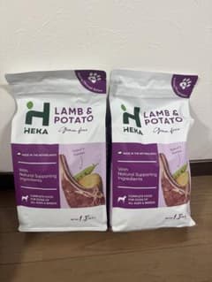HEKA ラム＆ポテト ドライフード 1.8kg2袋のサムネイル