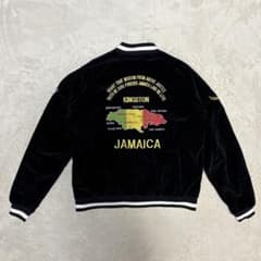 希少 BGCO リバーシブル ベロア スカジャン - メルカリ