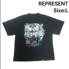 REPRESET トラ プリント Tシャツ Lサイズ リプレゼント 虎