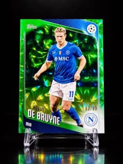 Topps デ・ブライネ 32/99シリアル ナポリ8枚セットのサムネイル
