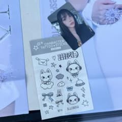 2025 aespa エスパ ソウルコン タトゥーシール トレカ付き