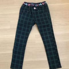 パンツ　チェック　110のサムネイル