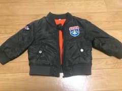 ※みぃさん専用 人気 ma-1  アウター  ジャンパー 90cm  MA-1のサムネイル