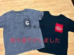 ロデオクラウンズT　黒とグレーの半袖Tシャツ2枚セットのサムネイル