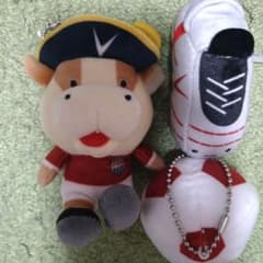 にっこりーノ　Jリーグ ぬいぐるみ ヴィッセル神戸 モーヴィ ぬいぐるみ jリーグマスコット にっこ