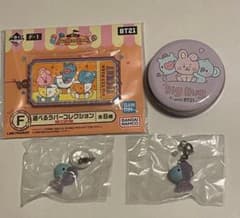 BT21 MANG 이치 반 쿠지 VANPARK 쁘띠 캔 2 메지루시 액세서리