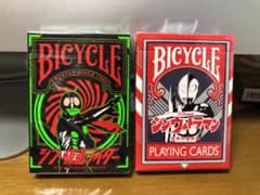 신·가면 라이더 신·울트라맨 bicycle 트럼프 2개 세트