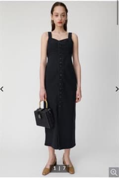 moussy デニム　ワンピース　ジャンパースカートのサムネイル