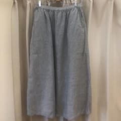 Azuki様専用❣️無印良品　フレンチリネン　ギャザースカートのサムネイル