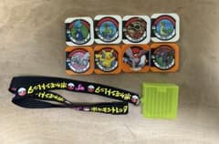ポケモントレッタ8枚セット ネックストラップ付きのサムネイル