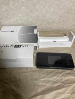 UQ WiMAX NEC X11 ポケットWiFi ルーター専用クレードル付きのサムネイル