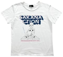 サカナクション Tシャツ Lサイズ　2015-2016ツアーT ラ*ー様 サカナクション2015 2016 バンドTシャツ ツアーTシャツ S
