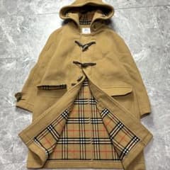 バーバリー♡ダッフルコート　ノバチェック ウール　ハニーベージュ バーバリー♡ダッフルコート ノバチェック ウール ハニーベージュ