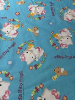 サンリオ ハローキティ 生地 Hello Kitty Angel 平成レトロ - メルカリ