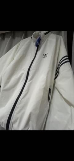 adidas ADS 200 ウィンドブレーカー ホワイト - メルカリ