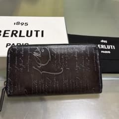 Berluti 長財布 カリグラフィ ラウンドファスナー - メルカリ