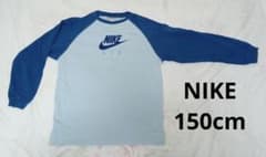 NIKE　150cm（キッズMサイズ）　青　 長袖スウェットのサムネイル