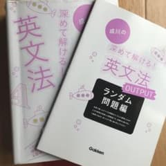 成川の深めて解ける!英文法OUTPUTのサムネイル