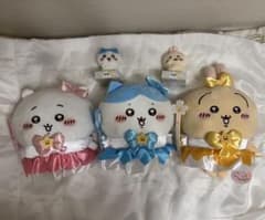 마지카루치이카와 봉제인형 딱 맞는 치이카와 하치와레 토끼