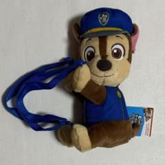 パウ・パトロール プラチナムザッカ ぬいぐるみリュック チェイス