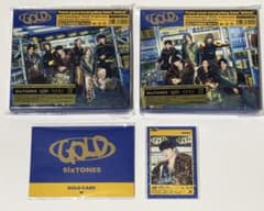 SixTONES アルバム GOLD 初回盤A 初回盤B セット 特典付きのサムネイル