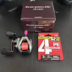 SHIMANO Scorpion DC 151XG ベイトリール おまけPE3号 - メルカリ