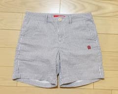 美品】rough&swell シアサッカー ショートパンツ ゴルフ M - メルカリ