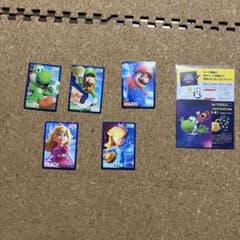 ザ・スーパーマリオブラザーズ・ムービー コレクションカード 6枚セットのサムネイル