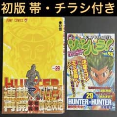 初版 帯・チラシ付き HUNTER×HUNTER 29巻 - メルカリ
