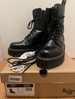 Dr. Martens Jadon Hi UK7 10ホールドクターマーチン厚底のサムネイル