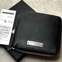 未使用品　タグ　NEIGHBORHOOD LEATHER WALLET ケイン様 未使用品 タグ NEIGHBORHOOD LEATHER WALLET ケイン様 - メルカリ