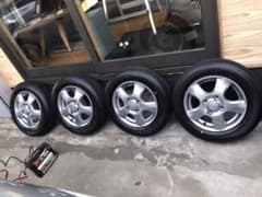 ホンダバモスアルミホイール 4本のサムネイル