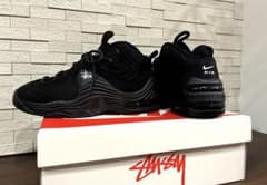 Stussy&NIKE AirPenny Ⅱ ユニセックス　スニーカー黒のサムネイル