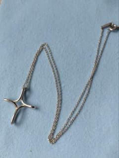 サ*ー様 R*E様 tiffany 925シルバーインフィニテ イクロスペンダンのサムネイル