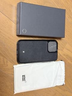 MONTBLANC iPhone用ケース 15プロマックス 値下げ - メルカリ